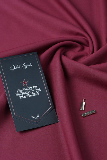 Red unsticted luxury fabirc