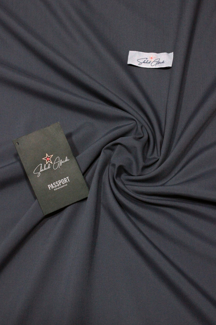 sultanwear Gray Wash n Wear Unstitched Fabric