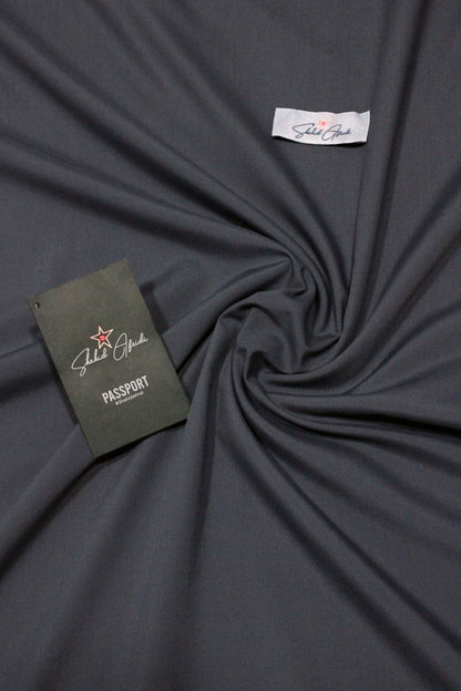 sultanwear Gray Wash n Wear Unstitched Fabric